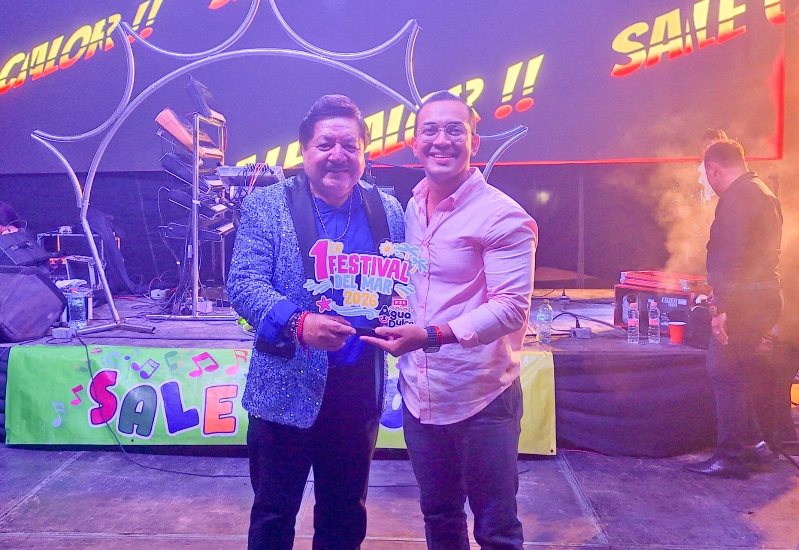 Espectacular cierre del Primer Festival del Mar 2026, con la presentación de Jimmy Sale Calor 