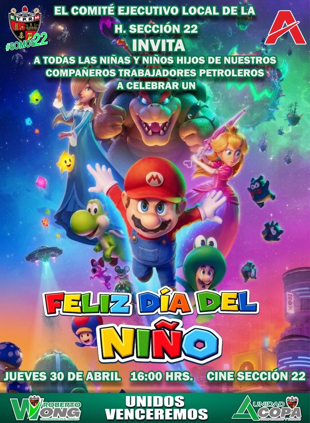 Celebrarán el Día del Niño en la Sección 22 con evento especial para hijos de trabajadores petroleros